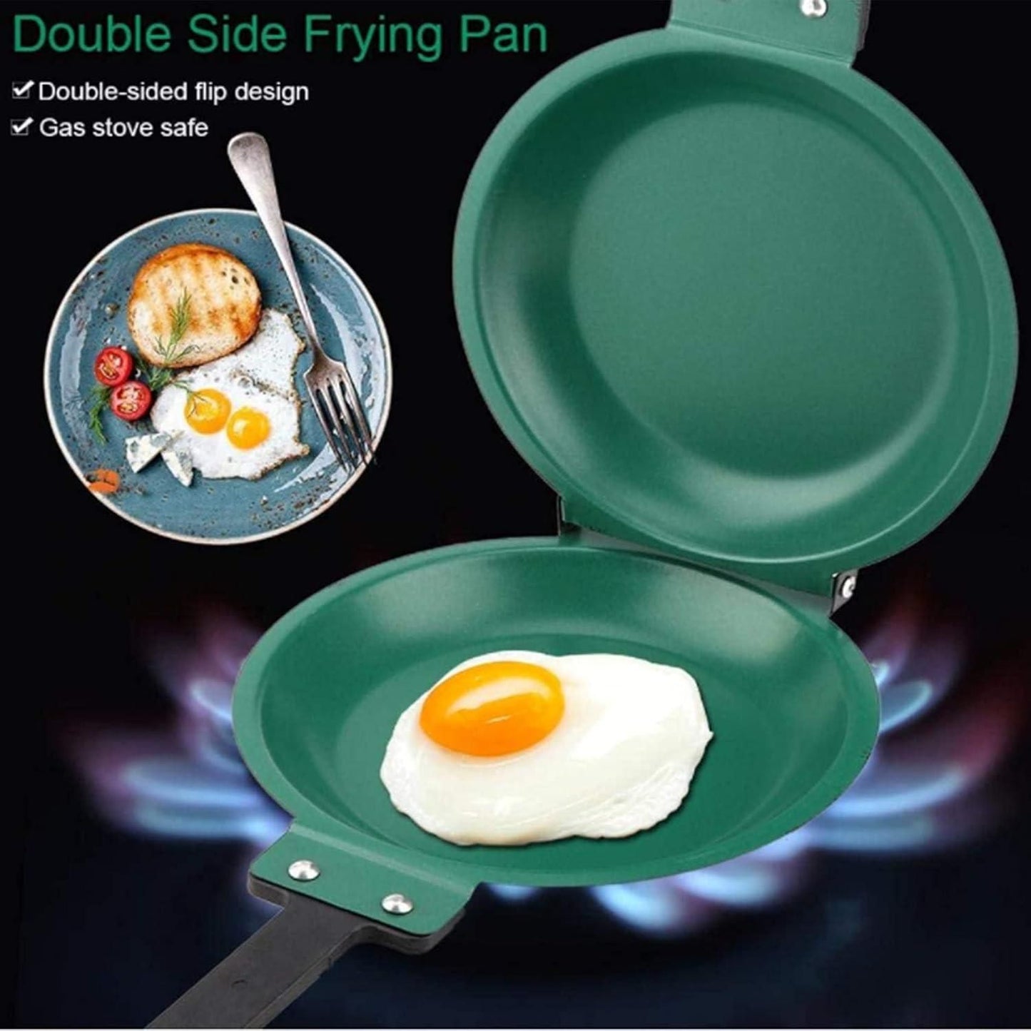 Double Side Nonstick Frying Pan