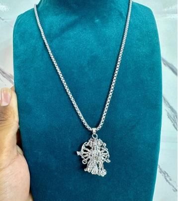 Panchamukhi Hanuman Pendant With Chain