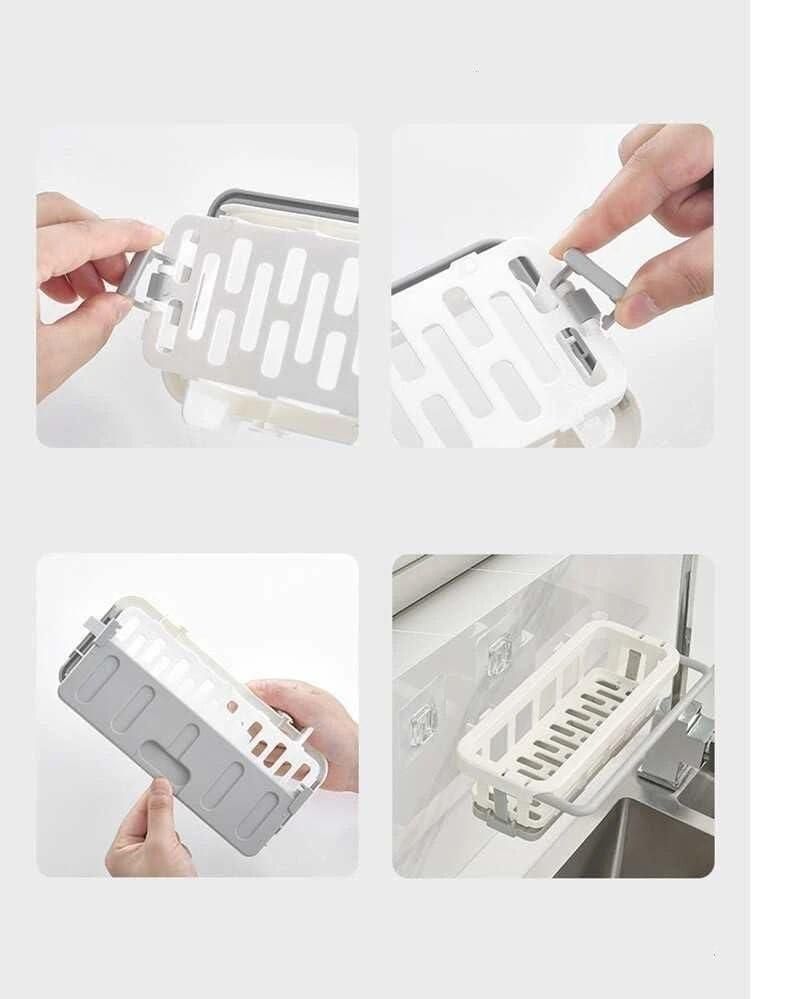 Retractable Sponge Storage Hanging Rack Pack of 2