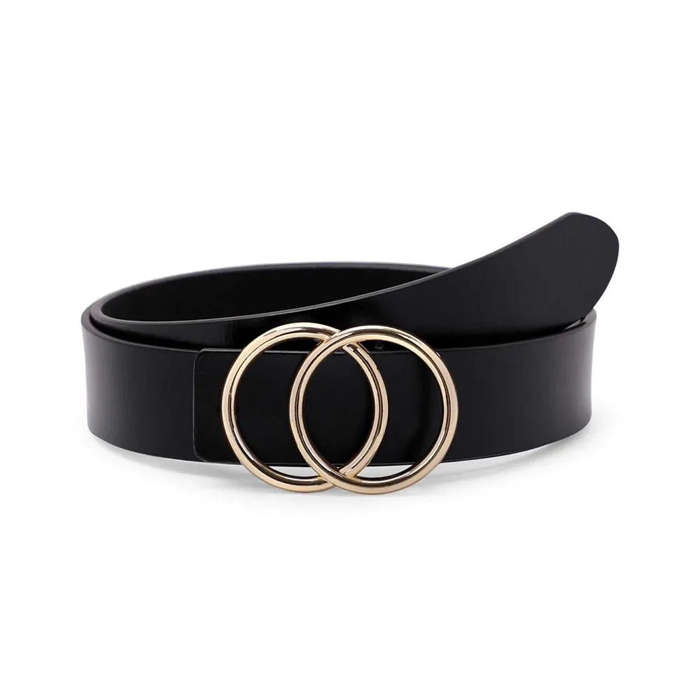 Unique Style Solid Color Customize Logo Trendy Brand Custom Genuine Leather Belts For Men